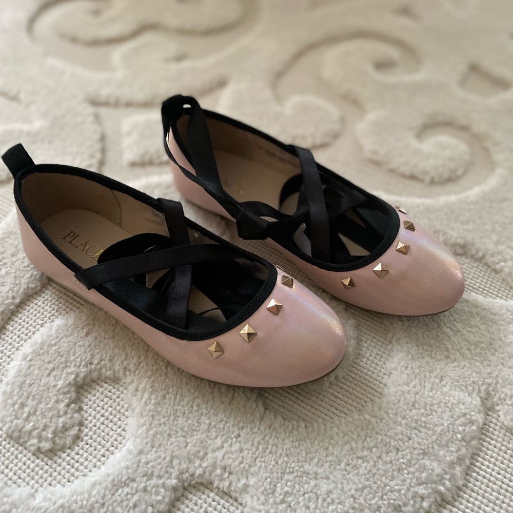 Like New Girls Childrens Place Ballet Shoes Size 2